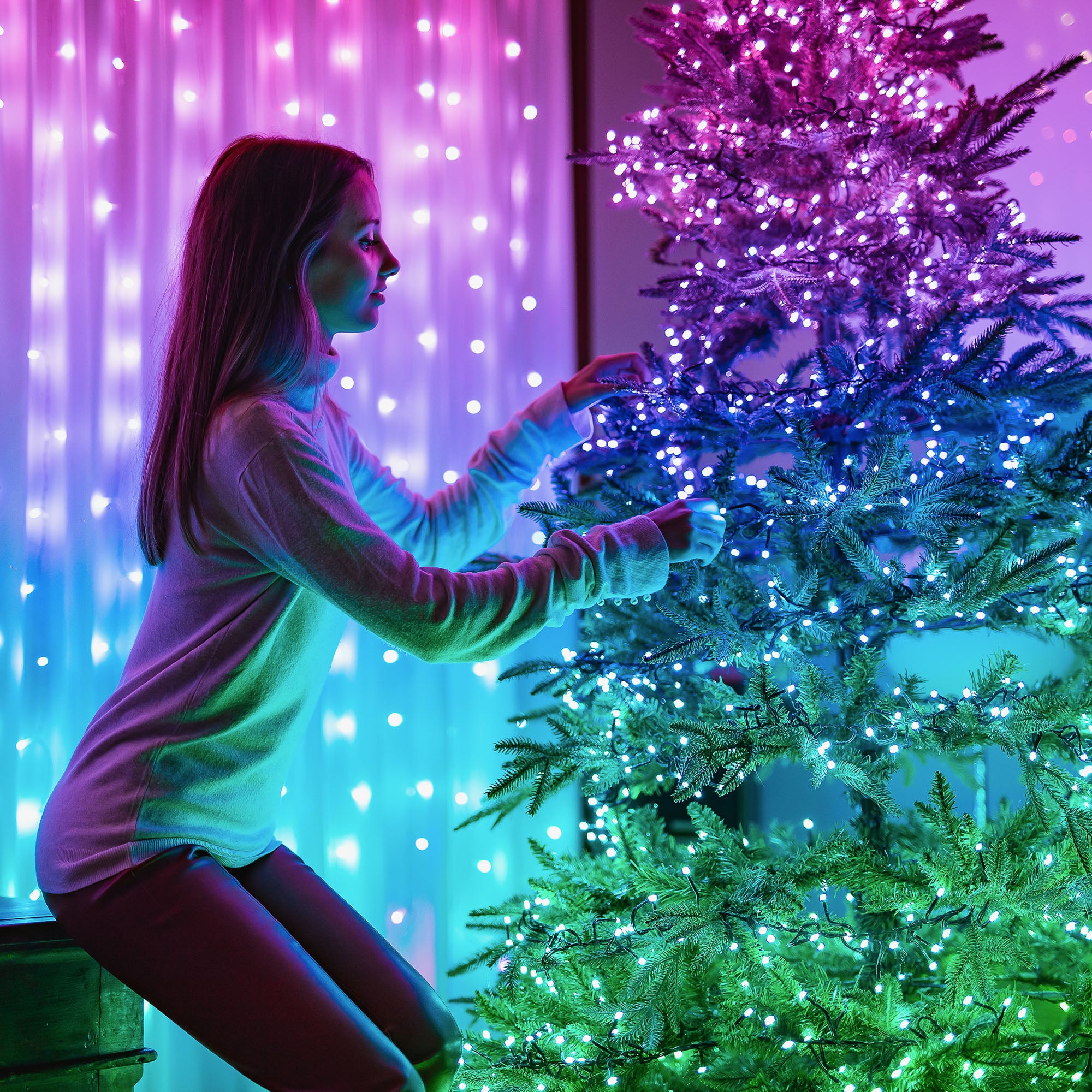 Guirlande Twinkly RVBW L20m